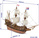 OCCRE HMS Golden Hind 1:85 kit