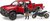 Bruder 02502 Terenne auto RAM, motorka Scrambler Ducati Desert, figurka