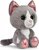 NICI Glubschis plyš Mačka šedá Felinja 25cm, GREEN