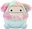 Squishmallows Bigfoot Curcubeu - Zozo, 30 cm