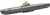 Plastikmodellbausatz U-Boot 05186 - 70 Jahre Bundeswehr: Wilhelm Bauer, Typ 206A, Klasse 2 (1:144