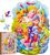 DREVENÉ FAREBNÉ PUZZLE - Statočný rytier