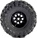 Pro-Line koleso 1:30 s pneumatikou Baja Pro X, disk chrómový (4): Axial SCX30