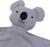 Муселиново одеялце New Baby Koala сиво