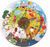 Bigjigs Toys Okrúhle podlahové puzzle Štyri ročné obdobia 50 dielikov