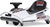 Beneo Motors Go-Kart da drift 24V, bianca, 300W Motore Brushless, Batteria al litio, Dr