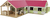 Kids Globe Horses Holzpferdestall 68x77x27cm in Schachtel