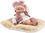 Llorens 73816 NEW BORN DIEVČATKO - realistická bábika bábätko s celovinylovým telom - 40 c