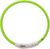 Obojok Dog Fantasy LED nylon zelený 65cm