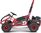 Benzínová bugina pre deti Beneo Motors BUGGY RSX červená - 98cm3