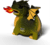 EUGY Drak 3D kartonová skládačka