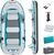 Bestway 65159 Balsa inflable Adventure Elite X5, 364 x 166 x 45 cm