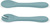 PETITE&amp;MARS Príbor silikónový Take&amp;Match Frosted Sky 6m+