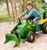 Rollytoys Šliapací traktor Rolly Junior John Deere s bagrom a nakladačom