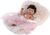 Llorens 73804 NEW BORN dievčatko - realistická bábika bábätko s celovinylovým telom - 40 c
