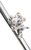 NICI GREEN Magnete leopardo delle nevi Eleni Snowbell, 12 cm