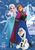 Puzzle Frozen: Kúzelné sestry 100 xl dielikov neón