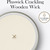 WW Kerze Mittel White Teak