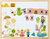 Bigjigs Toys Drevená magnetická tabuľa