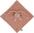 Kaloo Lapinoo Plyšový mojkáčik pre bábätko Zajačik s dlhými ušami terracotta 30 cm