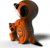 EUGY Surikata 3D kartonová skládačka
