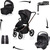 Kolica Move Cross 5X + autosjedalica Baby-Safe Core + baza Baby-Safe Core, Quartz Black
