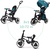 QPLAY Dreirad Rito eva plus Grün-Blau 10-72 Monate