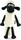 SHAUN THE SHEEP Shaun peluche 30cm