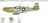 Model Kit letadlo 1423 - P-51A Mustang (1:72)
