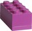 LEGO® mini  box 8 - ružová 46 x 92 x 43 mm
