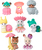 Sylvanian Families Bebeluși animale în costume de zâne ale pădurii - asortate