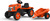 Falk Tractor de pedales Kubota con remolque