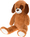 Plush Friends pes plyšový 80cm tmavo hnedý
