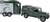 Kids Globe Farming Land Rover kov s prívesom pre kone 26cm