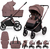 MUUVO Kombikinderwagen 2in1 Fold Cocoa