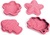 Bigjigs Toys Silikónové formičky ružové Coral