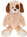 Plush Friends pes plyšový svetlo hnedý 80cm