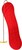 Detský snežný klzák Baby Mix SNOWBOARD 72 cm červený