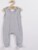 Dojčenské dupačky New Baby Classic II sivé 74 (6-9m)
