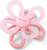Babyono Jouet de dentition en silicone Flower - rose
