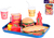 Fast food set s podnosom 26x19cm 26ks