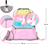 TASCHE mit Reißverschlussfach Rainbow Unicorn