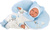 Llorens VRN738-74051 oblečenie pre bábiku bábätko NEW BORN veľkosti 40-42 cm