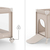 KINDERKRAFT Postieľka cestovná Leody Up Beige