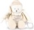 Doudou Darčeková sada Plyšový ľadový medvedík s krúžkom 30 cm béžový