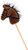 Hobby horse Bonnie, tmavo hnedá