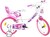Dino Bikes - Detský bicykel 16" 164RSN-05FY - Fairy biely 2024