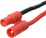 Konektor pozlátený 3.5mm samec s káblom 14AWG 10cm