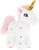 Keel Toys SE3063-1 Keeleco Licorne blanche - jouet en peluche éco 16 cm