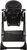 ADAMEX Sedia per bambini Yuno Black